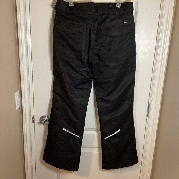 Sunice Stormpack Black Insulated Ski Pants Water Resistant with Gaiters Size M - Picture 7 of 14